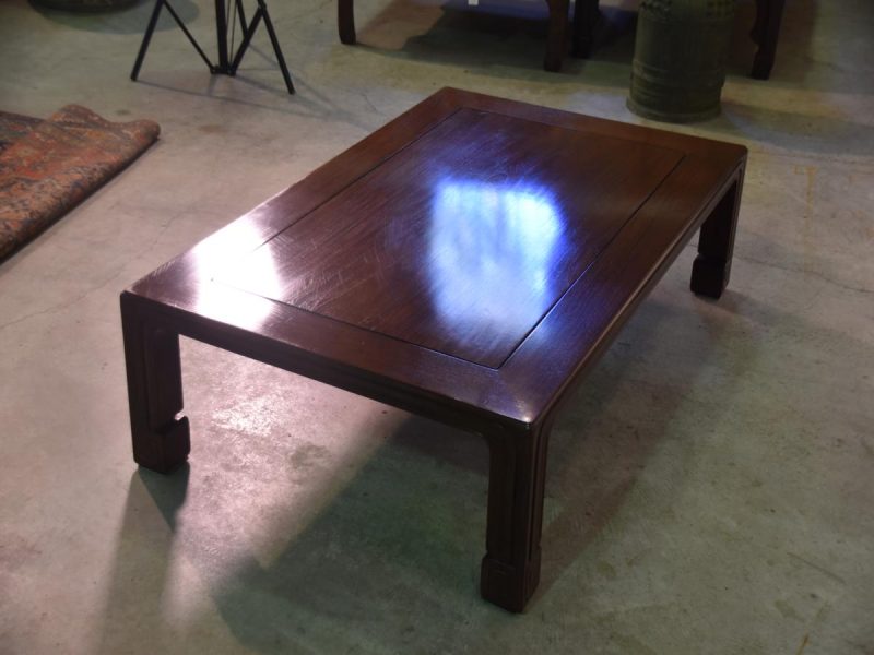 Japanese Hardwood Dining Table - Image 15