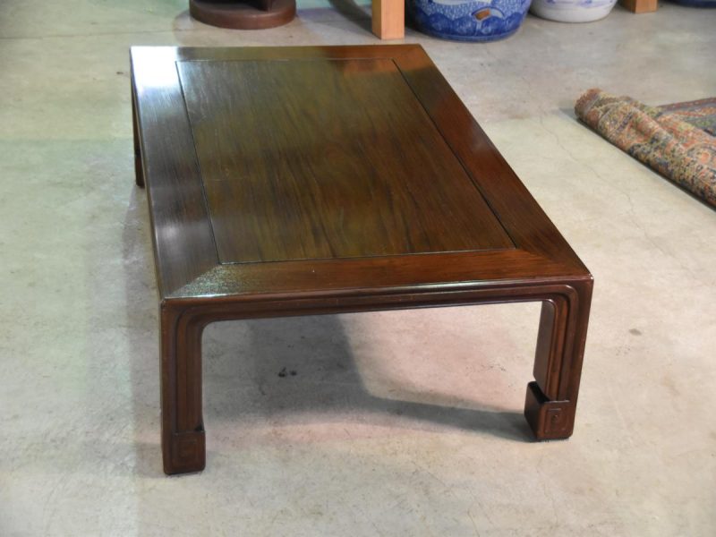 Japanese Hardwood Dining Table - Image 14