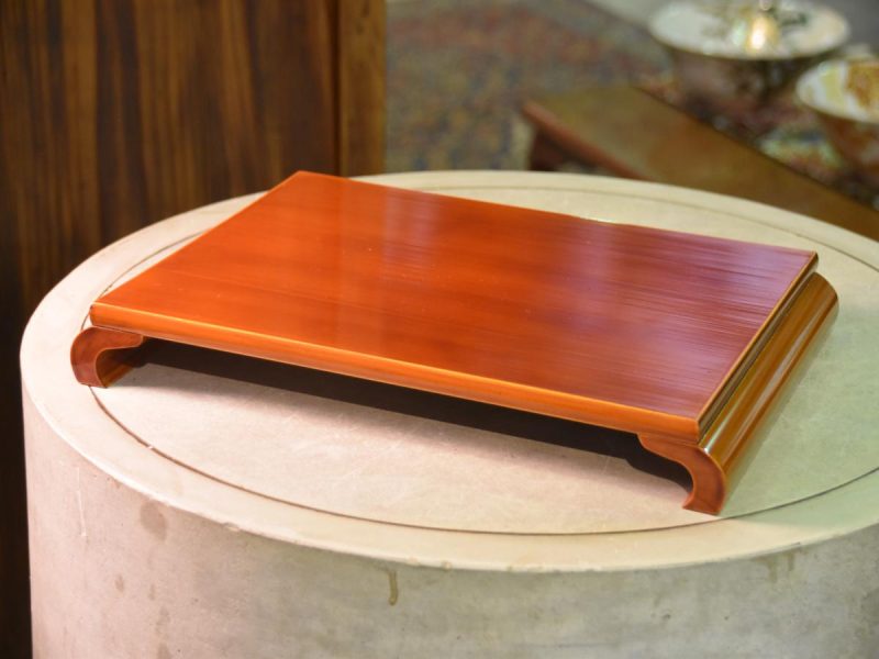 Shunkei Lacquer Bonsai Stand - Image 2