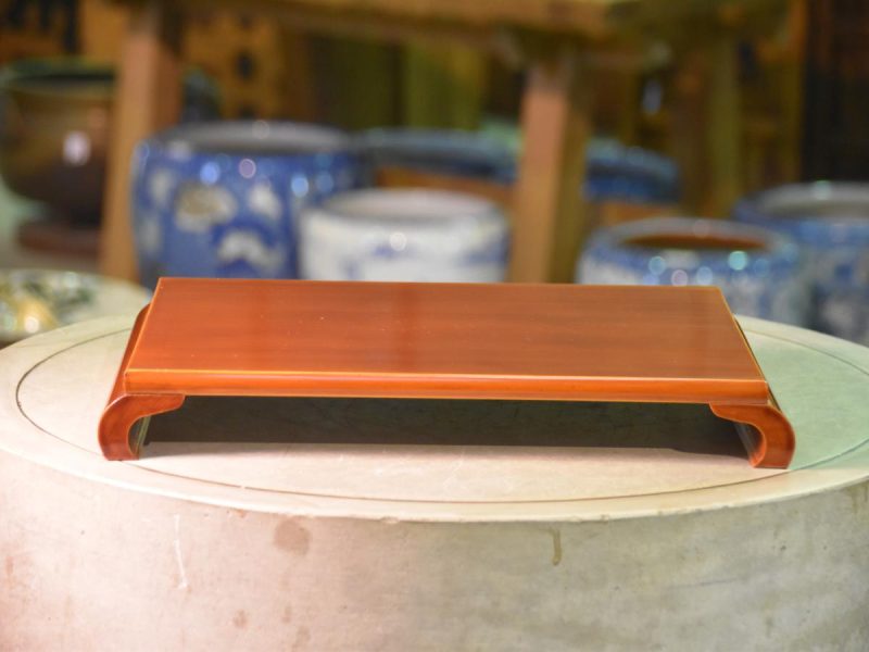 Shunkei Lacquer Bonsai Stand - Image 9