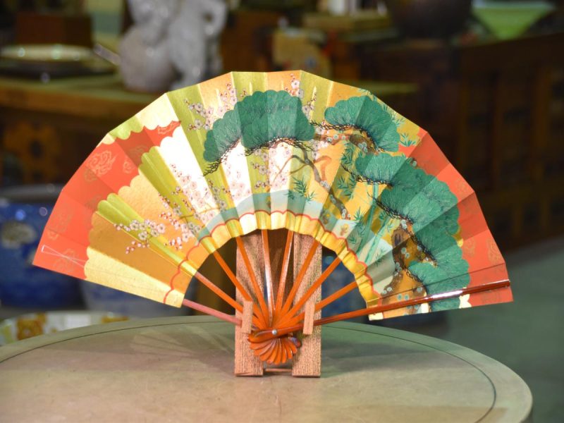 Japanese Folding Fan - Image 2