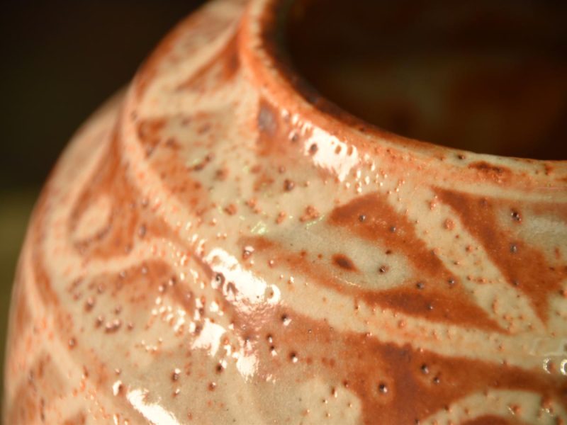 Shino Pottery Vase - Image 7