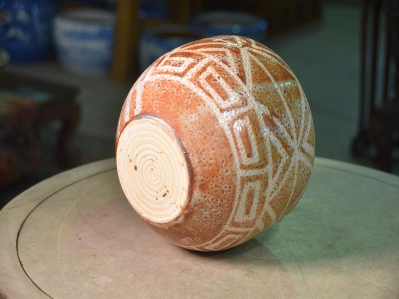 Shino Pottery Vase - Image 4
