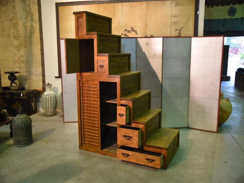 Japanese Antique Step Chest (Kaidan Dansu) - Image 9