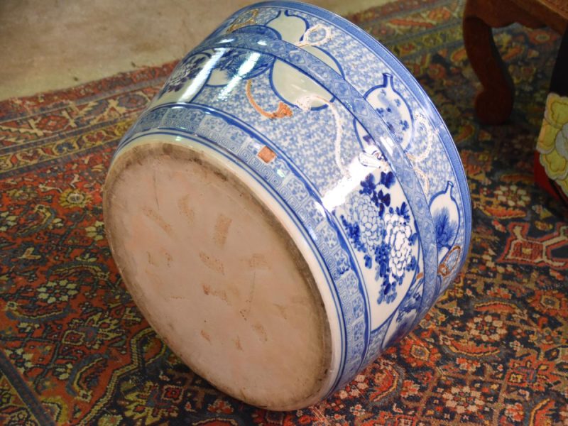 Japanese Ceramic Lotus Pond (Hibachi/ Brazier) - Image 6