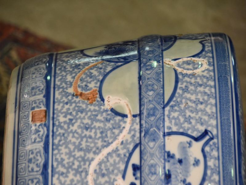 Japanese Ceramic Lotus Pond (Hibachi/ Brazier) - Image 3