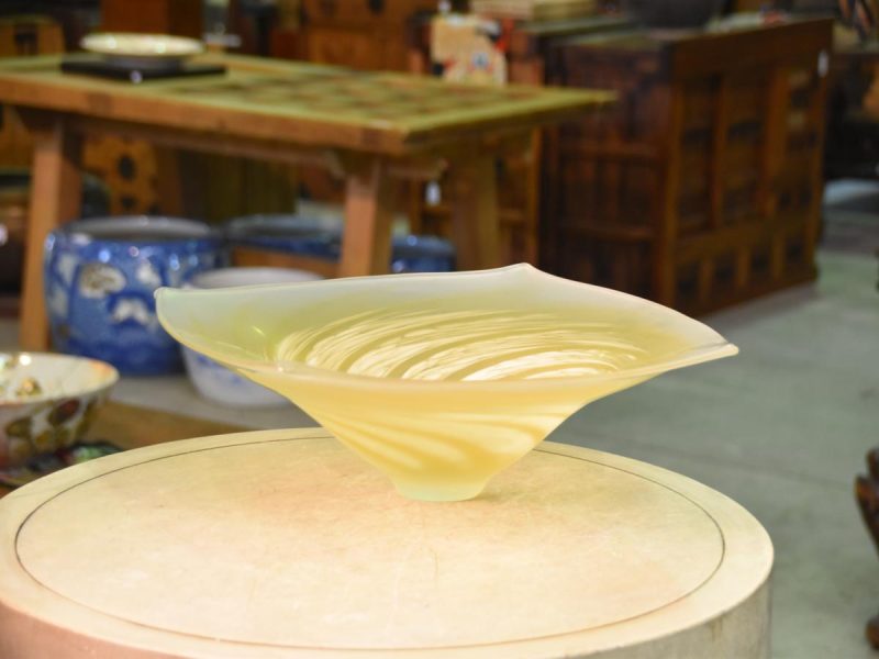 Japanese Art Glass Bowl