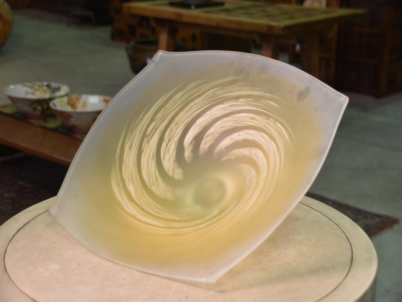 Japanese Art Glass Bowl - Image 14