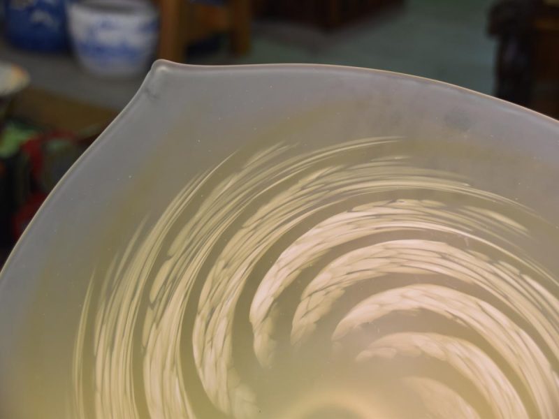 Japanese Art Glass Bowl - Image 13