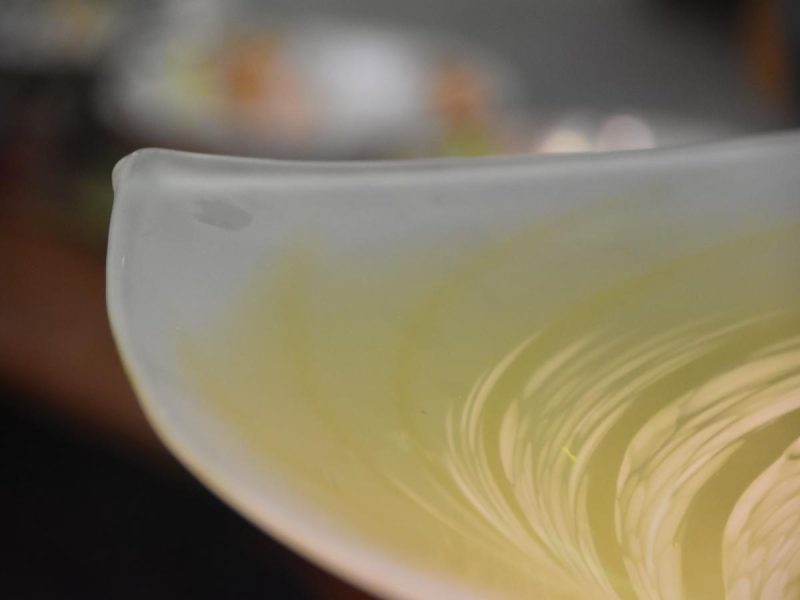 Japanese Art Glass Bowl - Image 10