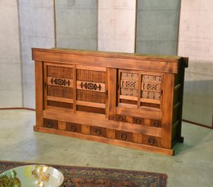 Japanese Antique Wooden Sideboard