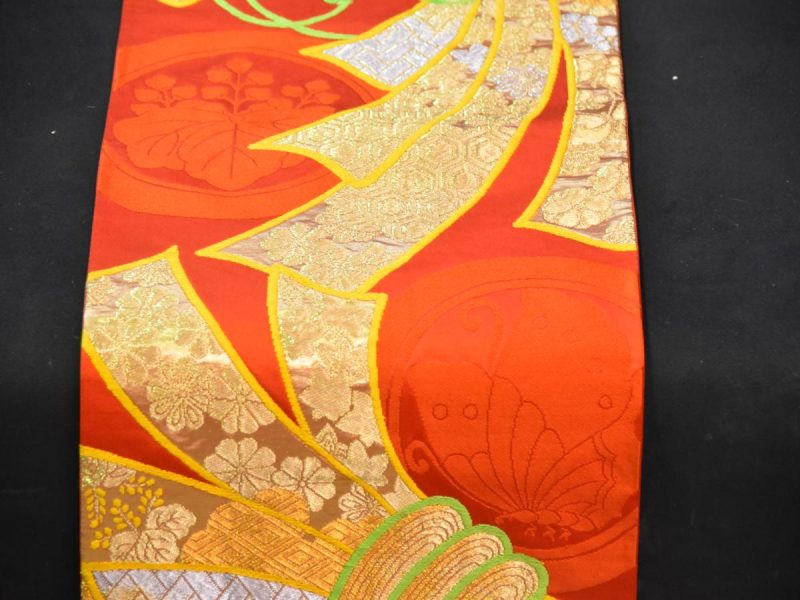 Japanese Vintage Obi Sash - Image 8