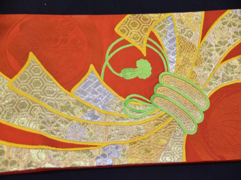 Japanese Vintage Obi Sash - Image 7