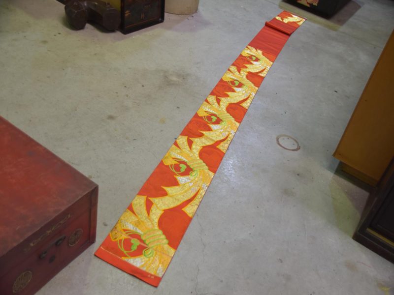 Japanese Vintage Obi Sash - Image 3