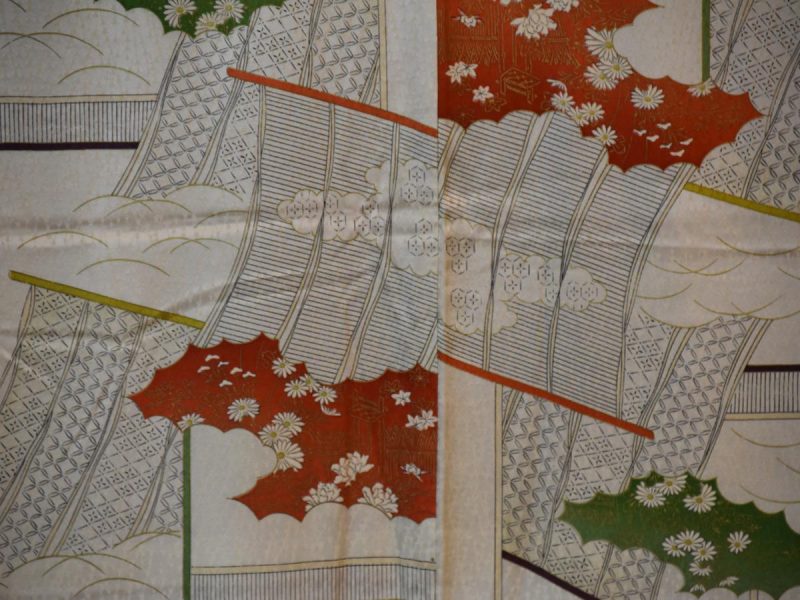 Silk Vintage Kimono - Image 2