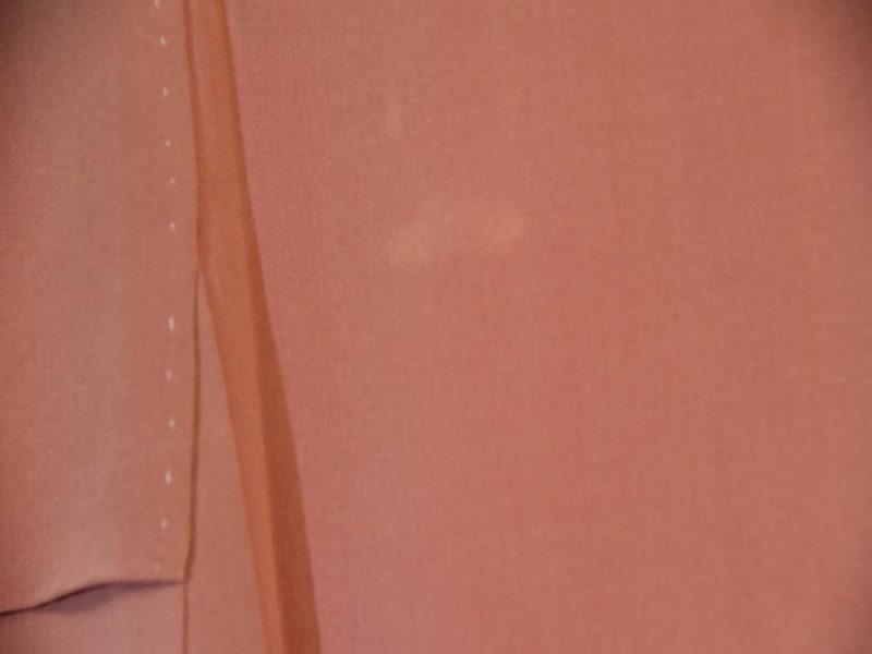 Japanese Silk Vintage Salmon Pink Tomesode Formal Kimono - Image 3