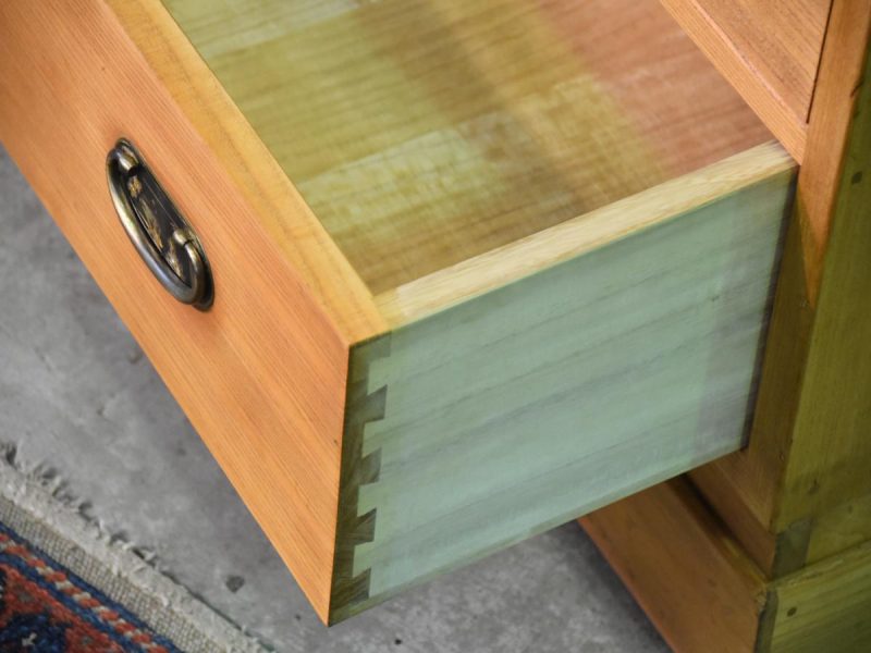 Japanese Wedding Chest made of Thick Paulownia Wood - Image 16