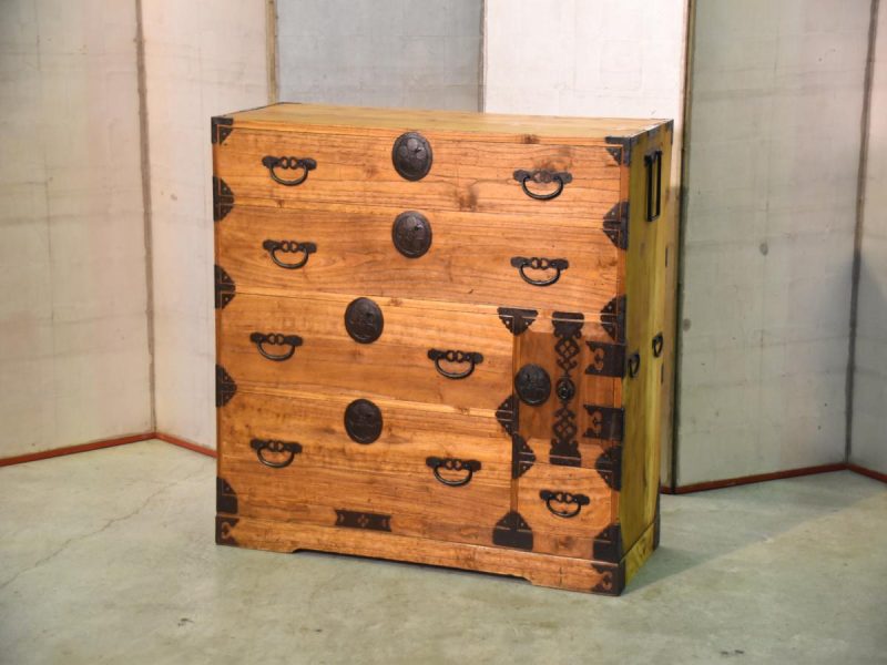 Antique 5 Drawer Clothing Chest