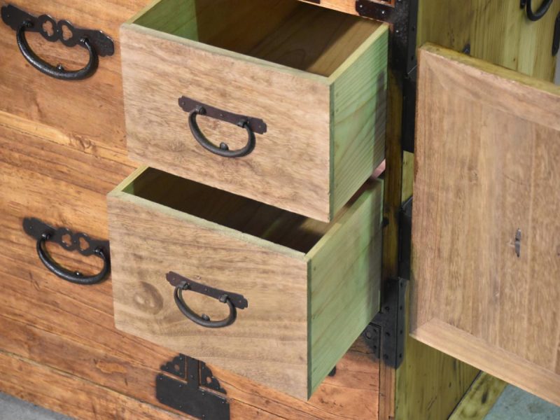 Antique 5 Drawer Clothing Chest - Image 15