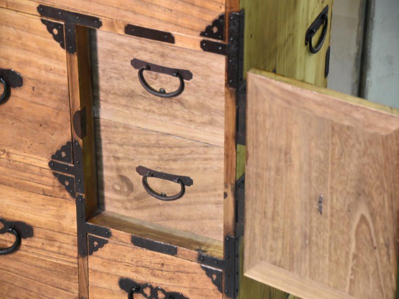 Antique 5 Drawer Clothing Chest - Image 14