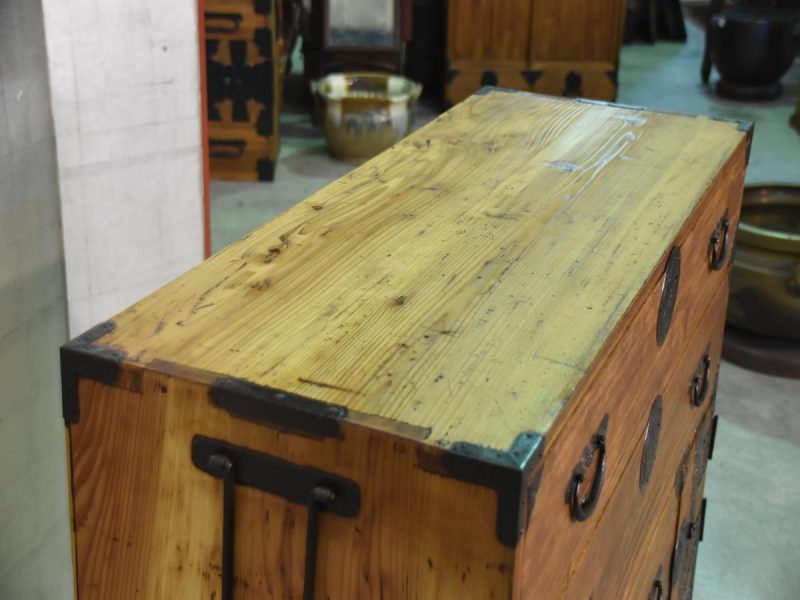 Antique 5 Drawer Clothing Chest - Image 22
