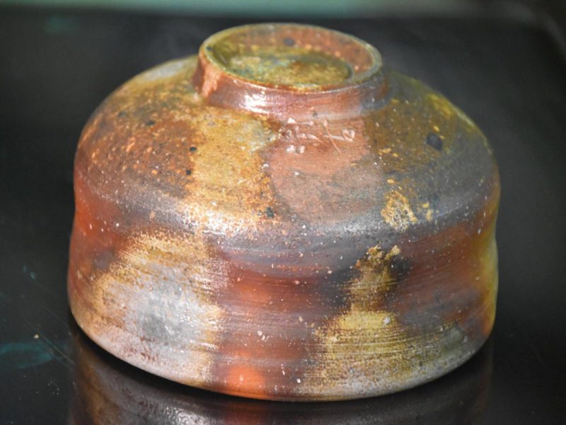 Bizen Pottery Chawan Tea Bowl - Image 4