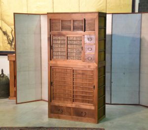 Japanese Antique Kitchen Chest Mizuya Dansu
