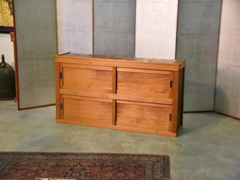 Japanese Wooden Sideboard