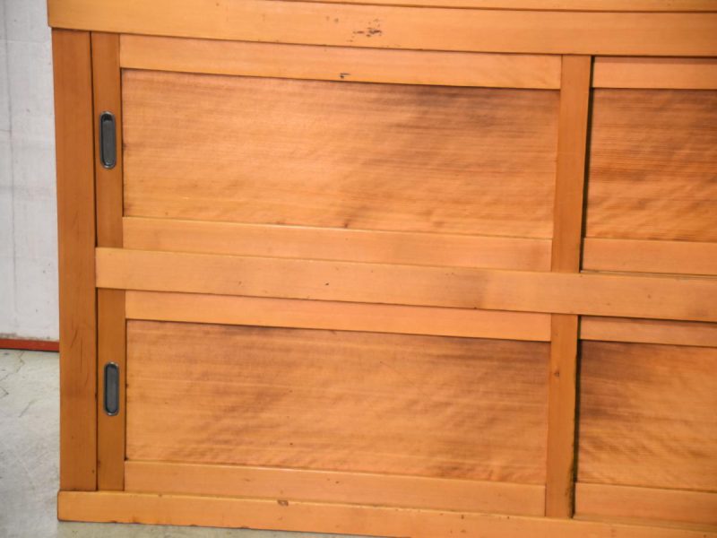Japanese Wooden Sideboard - Image 4