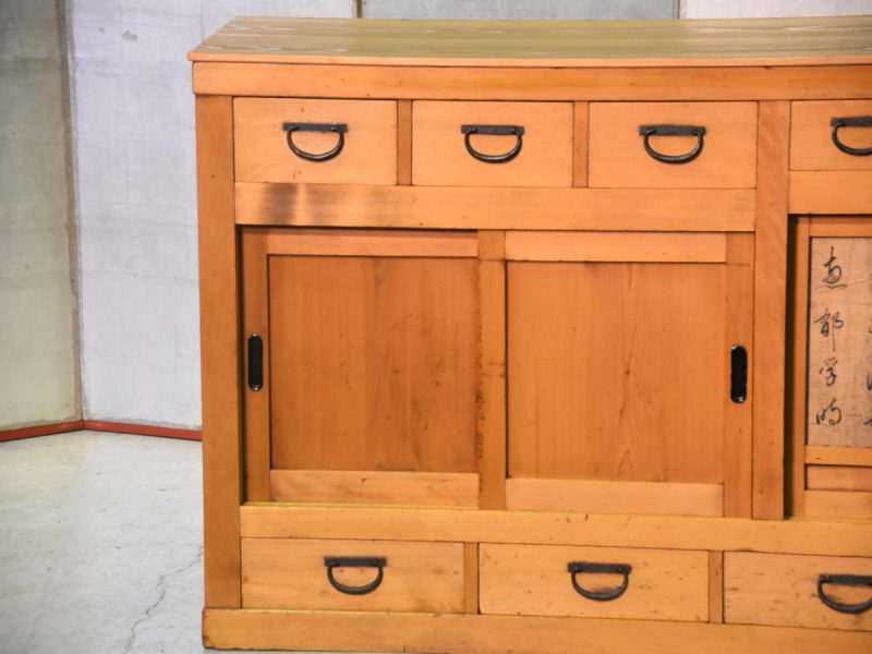 Japanese Antique Wooden Sideboard - Image 15