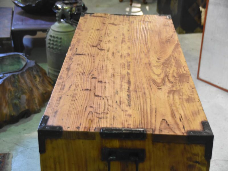 Antique Yonazawa Clothing Chest Tansu - Image 5