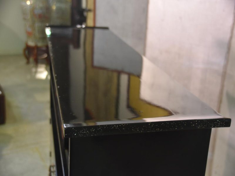 Japanese Black Lacquer Maki-E Kazari Dana Display Shelves - Image 6