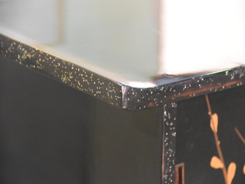 Japanese Black Lacquer Maki-E Kazari Dana Display Shelves - Image 12