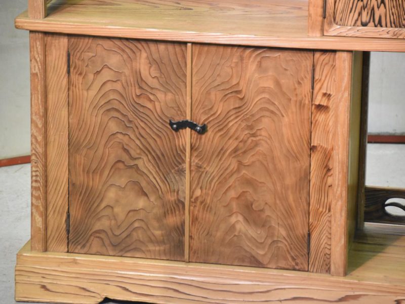 Japanese Mountain Cedar Kazari Dana Display Shelves - Image 18