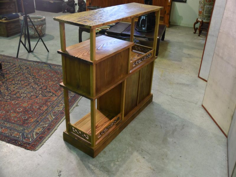 Japanese Mountain Cedar Kazari Dana Display Shelves - Image 9
