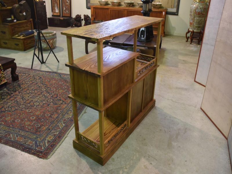 Japanese Mountain Cedar Kazari Dana Display Shelves - Image 7