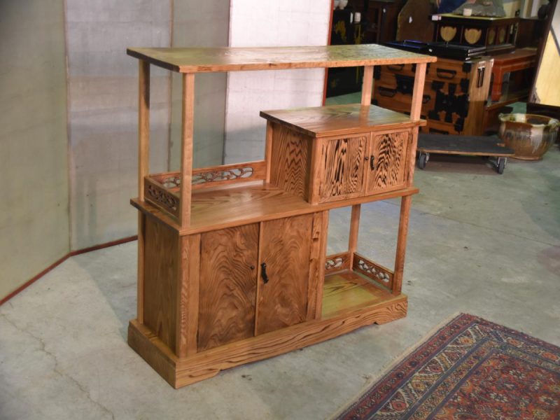 Japanese Mountain Cedar Kazari Dana Display Shelves - Image 5