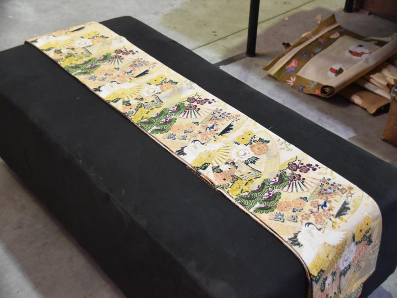 Vintage Maru Obi Sash - Image 8