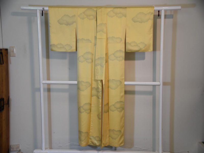 Yellow Kimono with Clouds - Image 4
