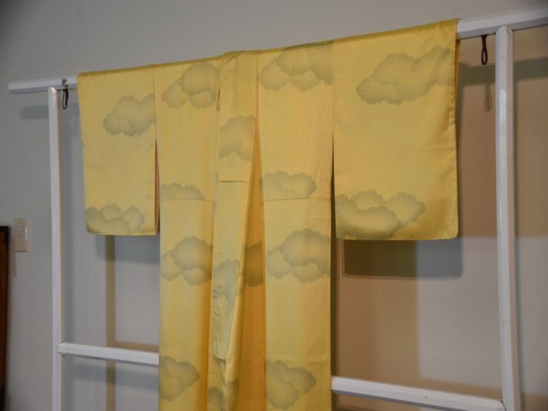 Yellow Kimono with Clouds - Image 3
