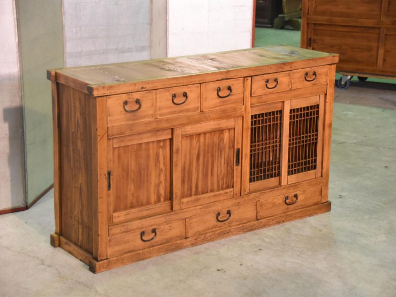 Antique Wooden Sideboard - Image 2