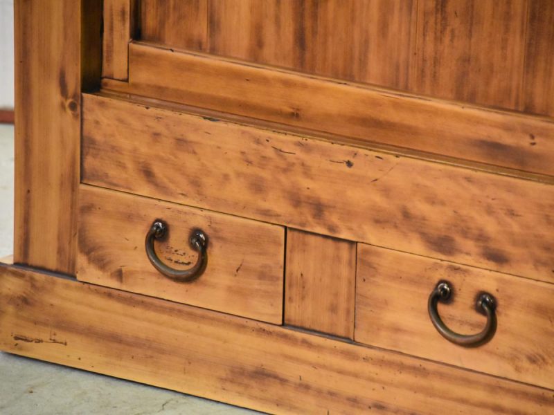 Japanese Antique Wooden Sideboard - Image 15