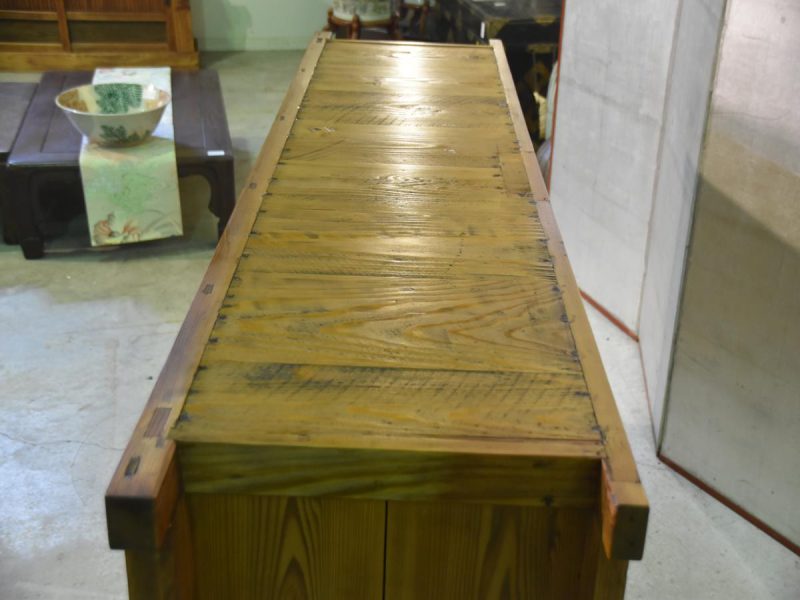 Japanese Antique Wooden Sideboard - Image 11