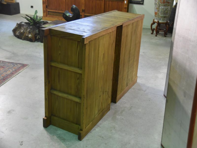 Japanese Antique Wooden Sideboard - Image 6