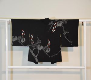 Haori with Shibori Detail.