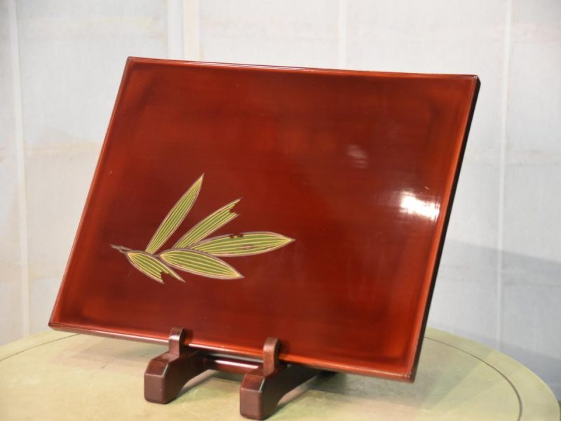 Japanese Lacquered Tray - Image 2