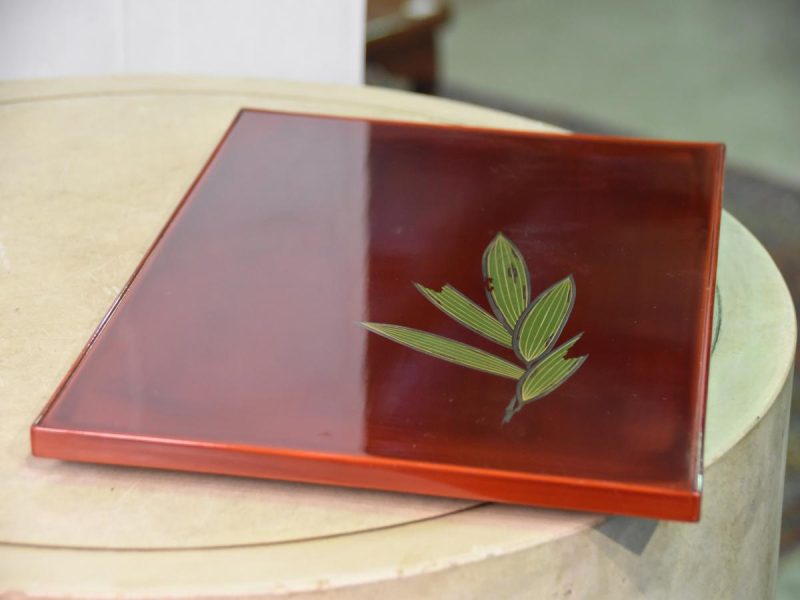 Japanese Lacquered Tray - Image 5