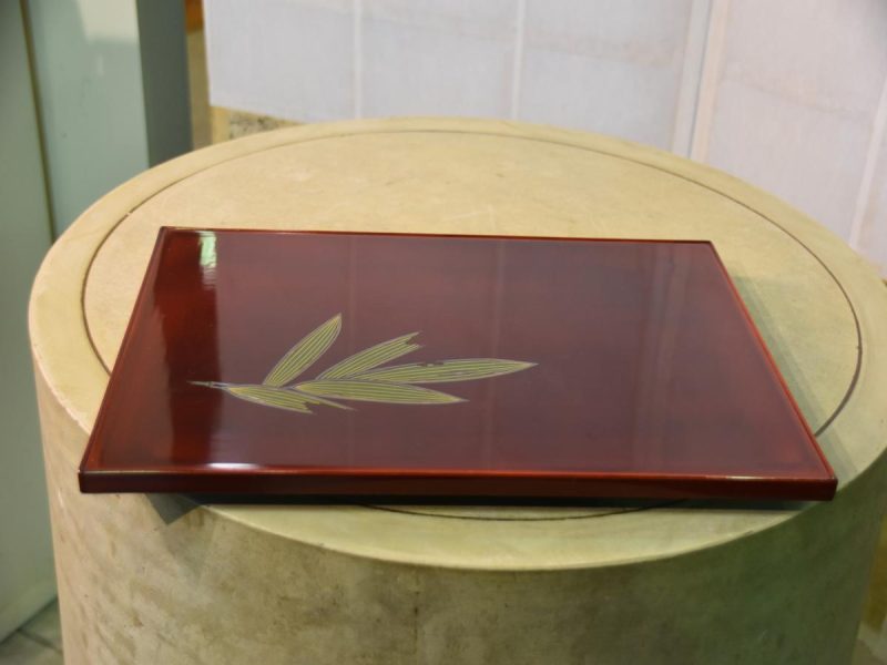 Japanese Lacquered Tray - Image 3