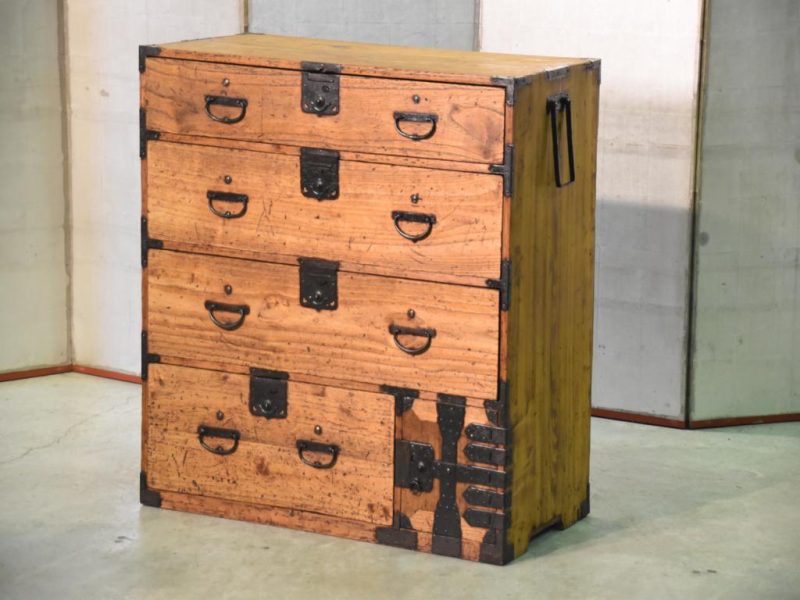 Antique 4 Drawer Clothing Chest