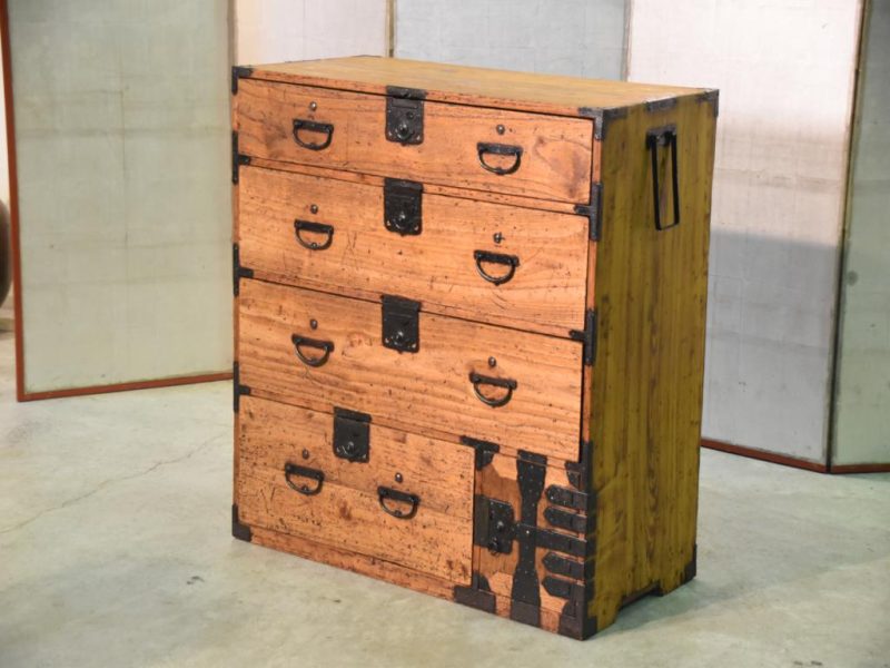 Antique 4 Drawer Clothing Chest - Image 14